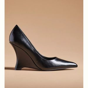 Jeffery Campbell black wedges